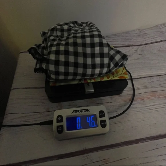 J Crew Gingham Blouse Size 10 Bell Sleeve Ruffles Cotton - Picture 16 of 16